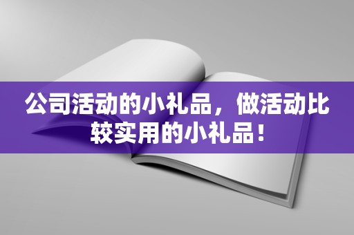 公司活动的小礼品，做活动比较实用的小礼品！