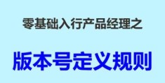 版本号是什么意思 版本号怎么看和命名规则