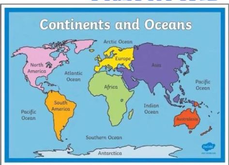 五大洲七大洋是哪些 简单介绍世界地理常识