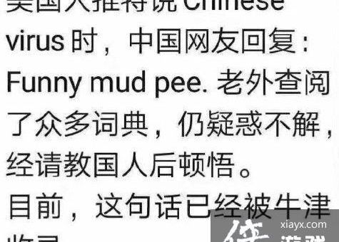 FunnyMudPee什么意思 这个梗的来源和用法